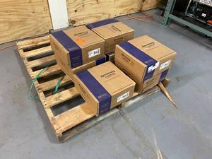 lot 47 image: ARMSTRONG Lot of 7 Cases of-  Imperial Texture VCT 12 in. x 12 in. Cottage Tan Standard Excelon Commercial Vinyl Tile (45 sq. ft.  case).  315 total sq. ft.