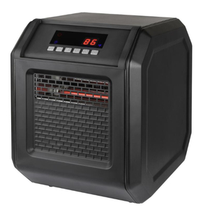 lot 66 image: KONWIN 1,500-Watt Electric Infrared Space Heater with Remote Control