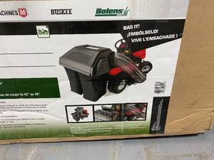 lot 75 image: MTD Riding Mower Double Bagger for 42 & 46 Decks