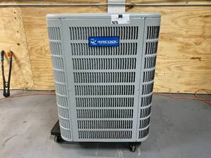 lot 78 image: MRCOOL Signature 4 Ton 46,000 BTU up to 16 SEER R-410A Central Split System Air Conditioning Condenser