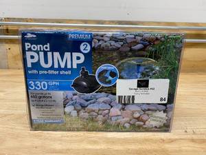lot 84 image: SMARTPOND 330-GPH Premium Pond Pump