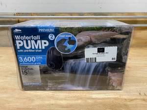 lot 85 image: SMARTPOND 3,600-GPH Premium Waterfall Pump