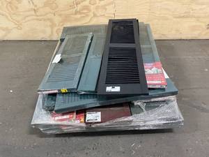 lot 89 image: Pallet of Various Window Shutters