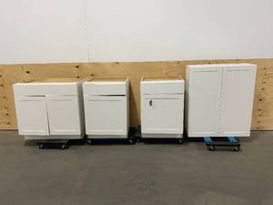 lot 67 image: HAMPTON BAY 4-Piece Kitchen Cabinet Set