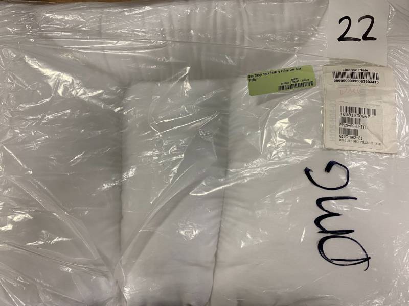 Duo Sleep Neck Posture Pillow One Size White, PP25-OS-WHITE - NEW