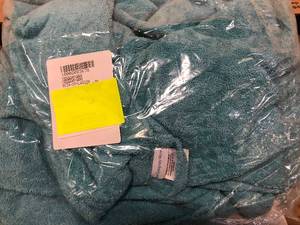 Cotton Adult SmallMedium Blue Water Bath Robe,RK34-SM-LAGOON, NEW