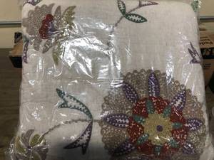 Gatehouse Cotton Linen Quilt Queen, 50292Q-FQ-MULTI, NEW