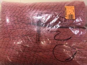 Cotton King Quilt Flame Solid , C3A3-K-FLAME, NEW