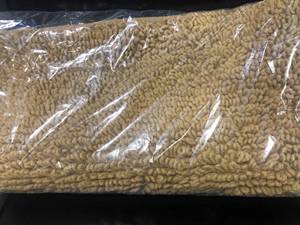 Chunky Loop Pumpkin 21 in. x 34 in. Bath Rug, VJ46-21X34-GOLD, NEW