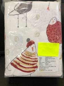 Cotton 4-Piece Full Sheet Set Multicolor , 50503B-F-MULTI, NEW