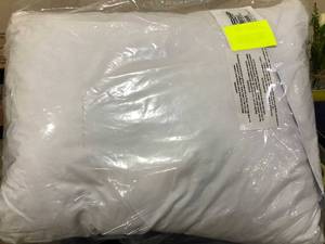 Allergy Hypoallergenic Medium Firm Density Pillow Standard White, PO78-STD-WHITE, NEW