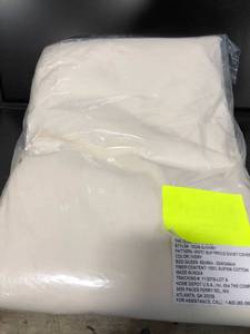 Ivory Solid Supima Cotton Percale Queen Duvet Cover, DQ39-Q-IVORY, NEWI