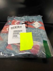 Mesa Multicolored Geometric Flannel Standard Size Sham, 50469F-STD-MULTI, NEW