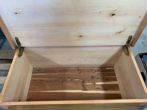 lot 2 image: Cedar Floor Chest