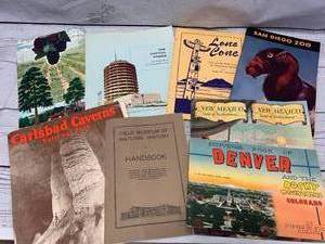 lot 22 image: Lot of Vintage Travel Tourism Brochure  Books