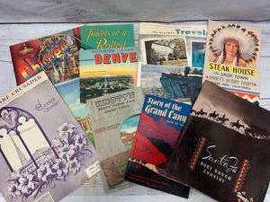 lot 24 image: Lot of Vintage Travel Tourism Brochure  Books