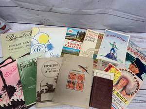 lot 26 image: Lot of Vintage Travel Tourism Brochure  Books