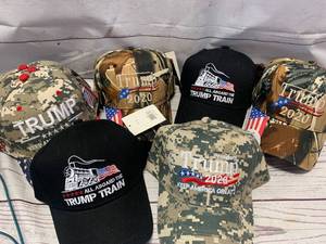 lot 70 image: $150 Worth of Trump Hats (10 total)