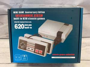 lot 71 image: Mini Entertainment Game System with 620 Games (new in box)