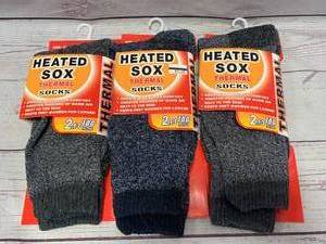 lot 73 image: 3 Pair of Thermal Winter Socks $44.95 retail