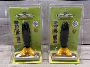 lot 87 image: Lot of 2 DogCat Deshedding Tools