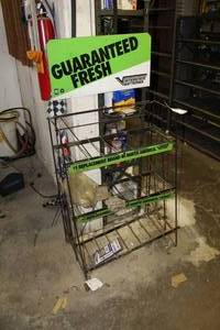 lot 96 image: Wire Display Rack 3-tier