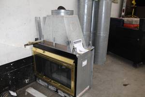 lot 58 image: Superior ST-1 Series Fireplace ST-3840-1 with Exhaust Stack, Installation Instructions