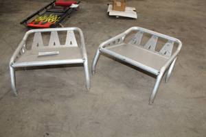 lot 30 image: Lot of (2) Artic Cat Snowmobile Racks