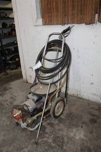 lot 153 image: Dayton Pressure Washer with Farm Duty A.C. Motor