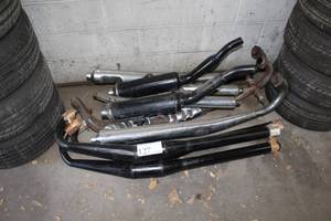 lot 127 image: Misc. Exhaust Pipes and Two Stroke Expansion Chambers