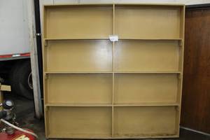 lot 117 image: Wood Bookcase 4-Cubby