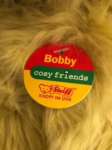 lot 9 image: Bobby Steiff Teddy Bear