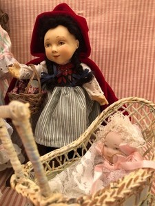 lot 78 image: Lot of Five Porcelain Dolls