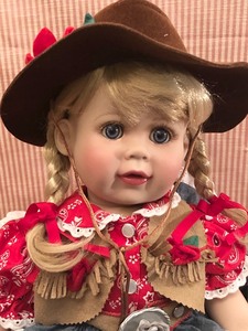 lot 115 image: Marie Osmond Cowgirl