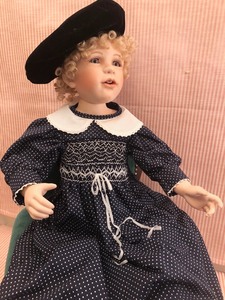 lot 112 image: Bernine Reedy Porcelain Doll