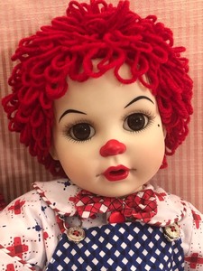 lot 127 image: Marie Osmond Raggedy Ann and Andy Dolls