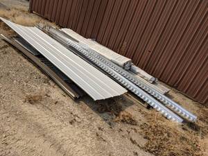 lot 531 image: Pallet of Assorted Steel Building Materials