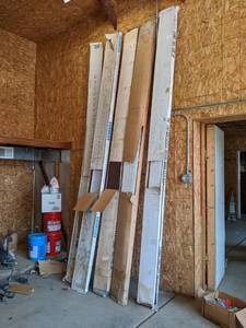 lot 547 image: (5) Boxes of White and Brown Fascia