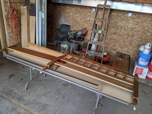 lot 567 image: Full Size Bed Frame, Headboard and Footboard