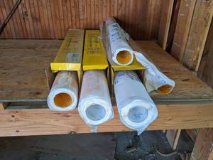 lot 610 image: (5) Rolls of Plastic Window Material