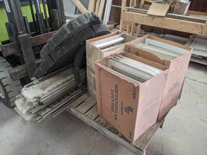 lot 627 image: Pallet of Aluminum Louvers, Vents, and More