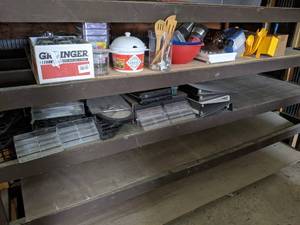 lot 630 image: Misc. Office Organizers, Binders, Glassware, Containers, Painting Accessories, and More