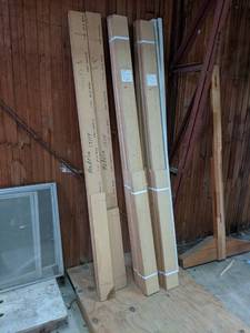 lot 631 image: (8) Mahogany Colored Door Casings