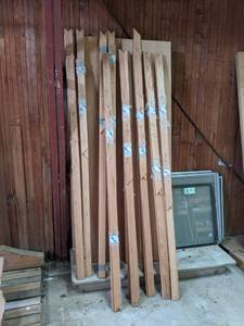 lot 637 image: (19) Sets of Oak Door Trims