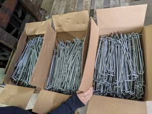 lot 650 image: (3) Cases of Peg Hooks
