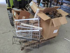 lot 659 image: Pallet of Pegboard Racking and Accessories