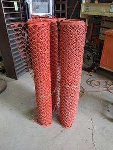 lot 664 image: (3) Sections of Snow Fence