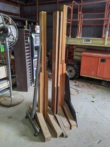 lot 667 image: (5) Retail Door Displays