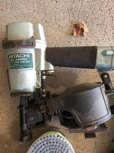 lot 11 image: Two Hitachi Coil Nailers