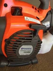 lot 19 image: Husqvarna Gas Powered Leaf Blower  Vac
